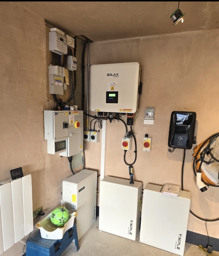 Domestic solar PV system